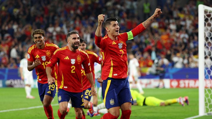 Spagna-Italia 1-0, uno sfortunato autogol di Calafiori dà il vantaggio agli iberici - immagine 1