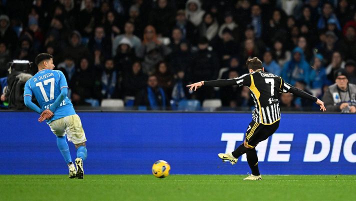 VIDEO Napoli-Juventus 1-1, un destro chirurgico di Chiesa gela il Maradona - immagine 1