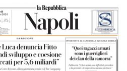 PRIMA PAGINA LA REPUBBLICA NAPOLI OGGI: “Coppa perduta al 91′”