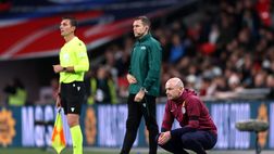 Inghilterra ko con la Grecia, il Ct Carsley: “Spero di tornare all’Under-21”