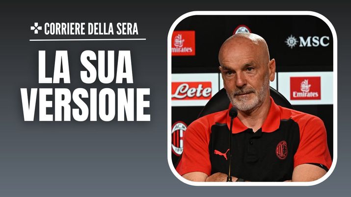 Juventus-Milan Serie A 2023-2024 conferenza stampa Stefano Pioli