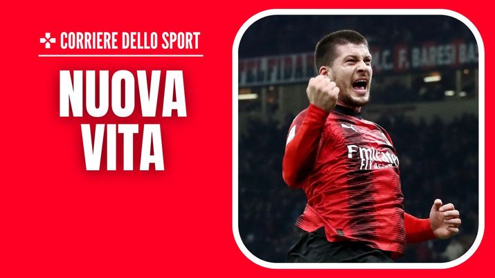 Milan, La Duplice Missione Di Jovic: Titolarità In Campo E Rinnovo ...