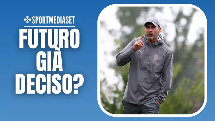 Paulo Fonseca AC Milan allenamento Milanello