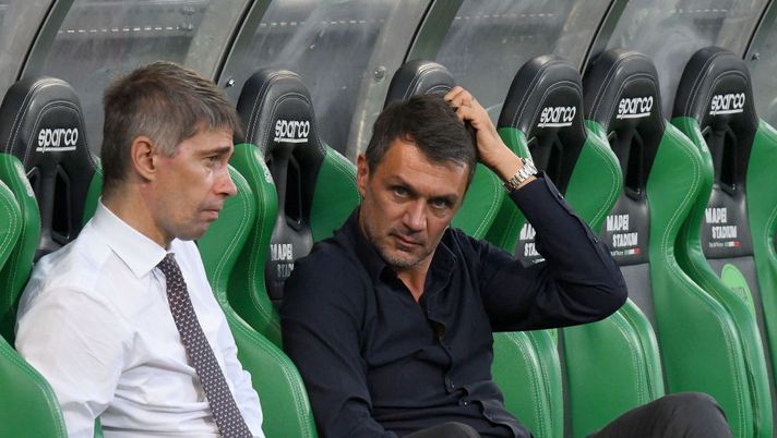 Paolo Maldini poco prima di Sassuolo-Milan Maldini, una questione di metodo - immagine 1