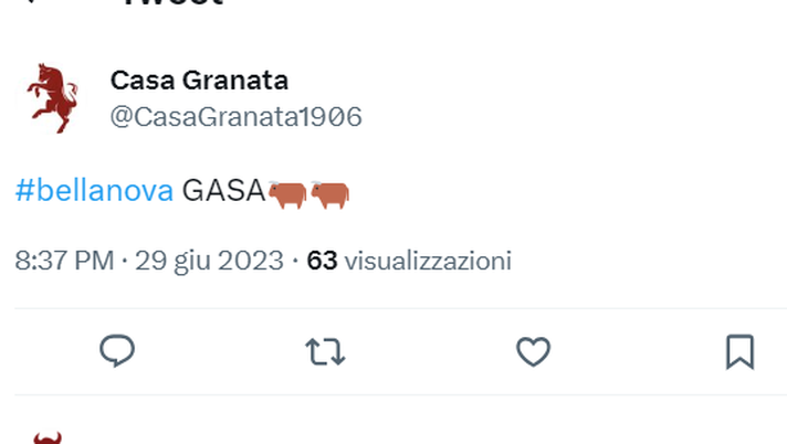 Bellanova verso il Toro, le reazioni social: “Gasa”. E i tifosi dell’Inter… - immagine 1