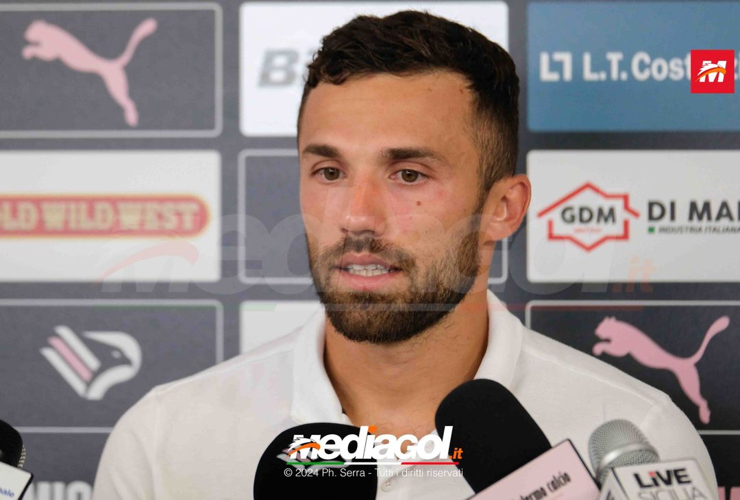 FOTO PALERMO, Federico Di Francesco in conferenza stampa (Gallery) - immagine 7