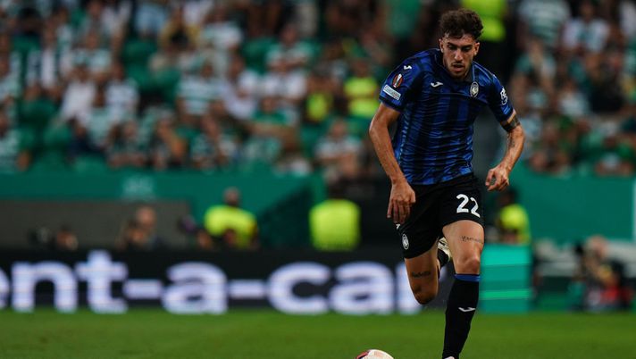 LISBON, PORTUGAL - OCTOBER 5: Matteo Ruggeri of Atalanta BC in action during the Group D - UEFA Europa League 2023/24 match between Sporting CP and Atalanta BC at Estadio Jose Alvalade on October 5, 2023 in Lisbon, Portugal. (Photo by Gualter Fatia/Getty Images) Ruggeri: “Oggi è un’altra finale. Il gol contro il Marsiglia è stato un sogno” - immagine 1