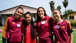 Festa della Mamma, la Roma femminile in visita alle detenute di Rebibbia