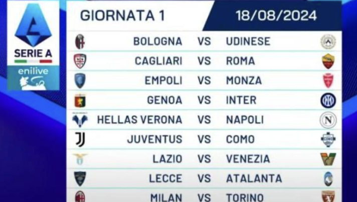 Serie A 2024/2025, il calendario completo: ecco tutti gli impegni del Torino- immagine 3