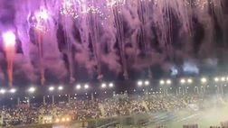 VIDEO VN – Fuochi d’artificio al Viola Park, lo spettacolo visto dalla tribuna