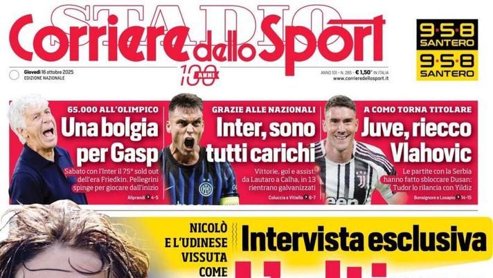 Il Napoli sui media: le prime pagine dei quotidiani di oggi- immagine 1