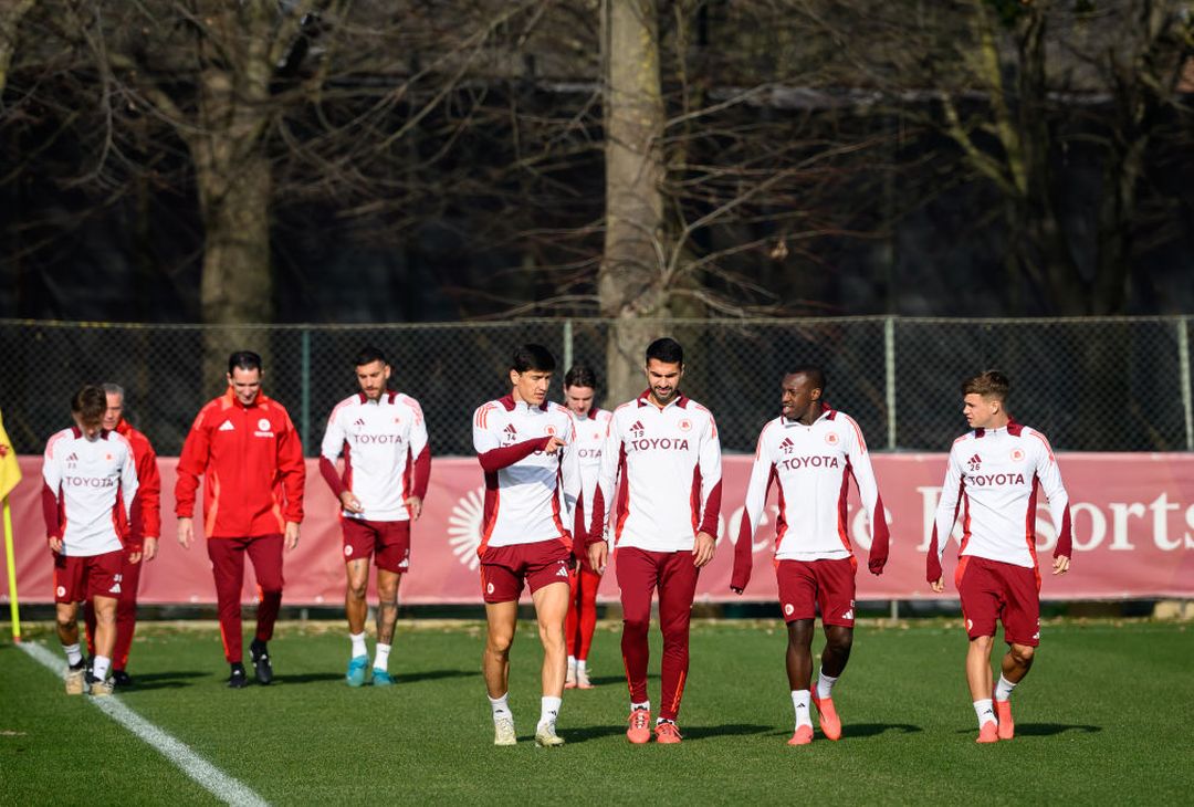 Trigoria, ultimo allenamento del 2024: ancora out Cristante – FOTO GALLERY - immagine 7
