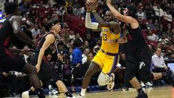 Nba, LeBron torna a Miami ma va ko: i numeri della sconfitta dei Lakers