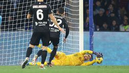 Meret salvatutto, il portiere para il rigore ed evita al Napoli l’umiliazione