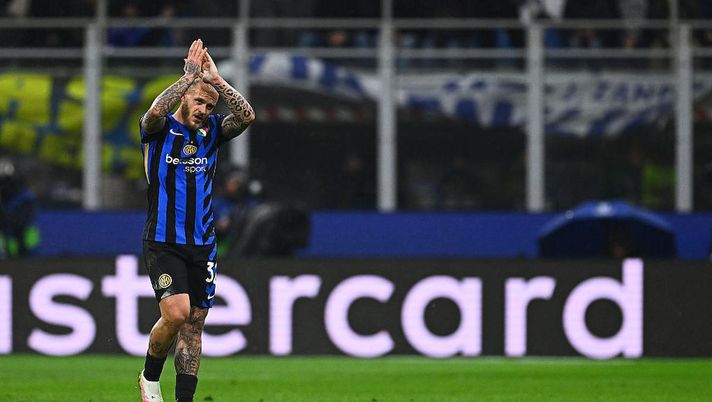 Dimarco sui social: “Notti da batticuore con l’Inter. A San Siro, sotto il diluvio, uniti” - immagine 1