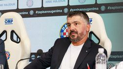 Hajduk Spalato, Gattuso si presenta: “Avevo tanta voglia di venire qui”
