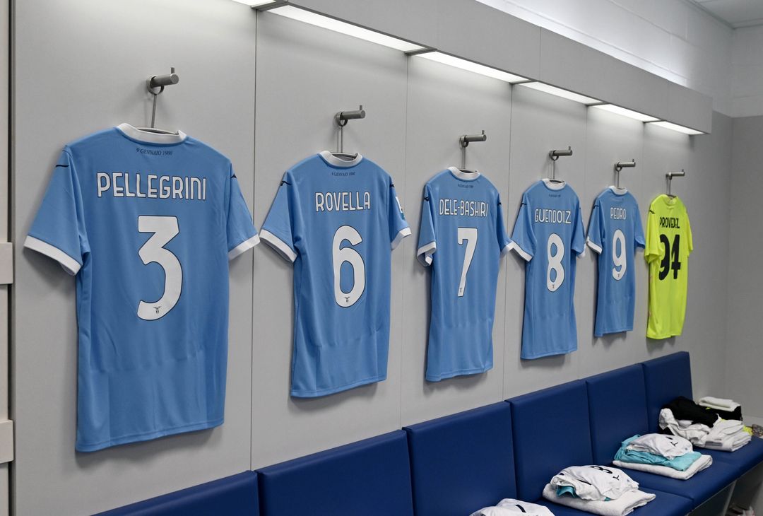 Spogliatoio Sassuolo-Lazio