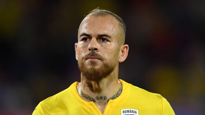 COLOGNE, GERMANY - JUNE 22: Denis Alibec of Romania during the UEFA EURO 2024 group stage match between Belgium and Romania at Cologne Stadium on June 22, 2024 in Cologne, Germany. (Photo by Justin Setterfield/Getty Images) Alibec