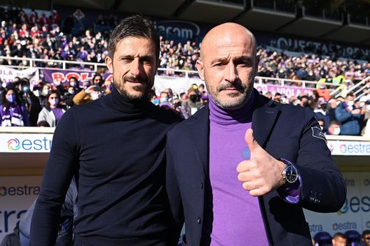 Italiano e Dionisi in Fiorentina-Sassuolo del 19/12/2021