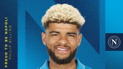 UFFICIALE – Billing è un nuovo calciatore del Napoli: il tweet di De Laurentiis