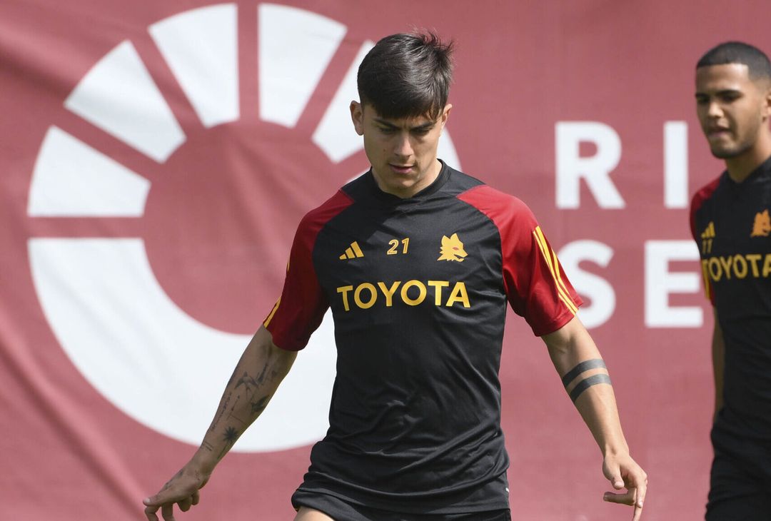 Roma, allenamento a Trigoria in vista del Milan: c’è Azmoun – FOTO GALLERY - immagine 25