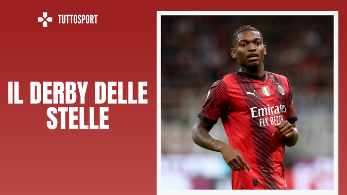 Rafael Leao AC Milan Roma-Milan 1-2 Serie A 2023-2024