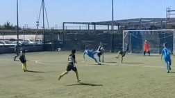 Lucas Cavani, tale padre tale figlio: che prodezza con l’Under 11 del Napoli