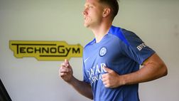 VIDEO / Zielinski, le immagini del primo giorno di allenamenti alla Pinetina