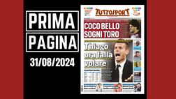 Prima pagina Tuttosport: “Abraham-Milan. Enigma Rabiot”