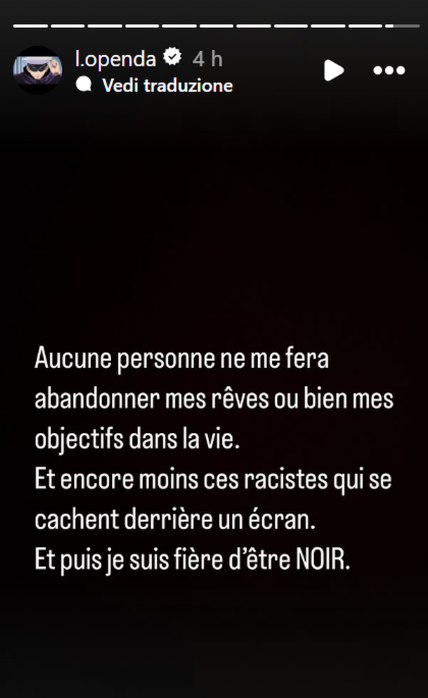 Openda come Kean, è vittima di razzismo sui social: “Fiero di essere nero”- immagine 4