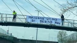 Non è finita, striscione offensivo contro Maignan a Udine