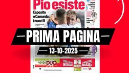 Prima pagina Corriere dello Sport: “Esposito e Camarda: i nuovi 9 dell’Italia”