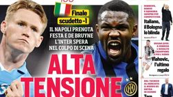 Il Napoli sui media: le prime pagine dei quotidiani di oggi