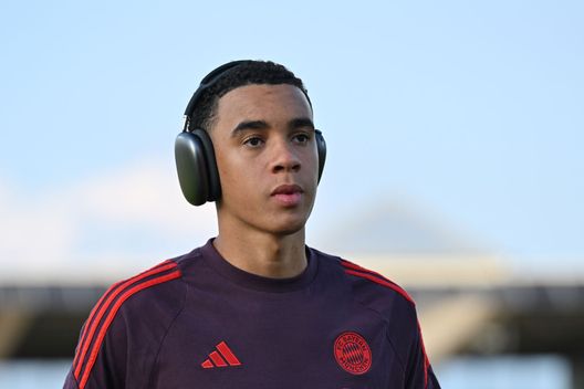 Jamal Musiala del Bayern Monaco. (Foto di Sebastian Widmann/Getty Images) Bayern, il presidente: 'Musiala può essere il prossimo Thomas Müller'
