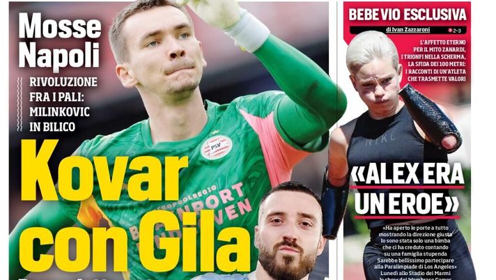 Prime pagine giornali sportivi oggi: il Napoli sui media- immagine 1