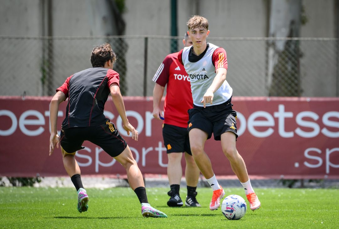 Roma, l’allenamento dopo la confitta con l’Atalanta – FOTO GALLERY - immagine 7