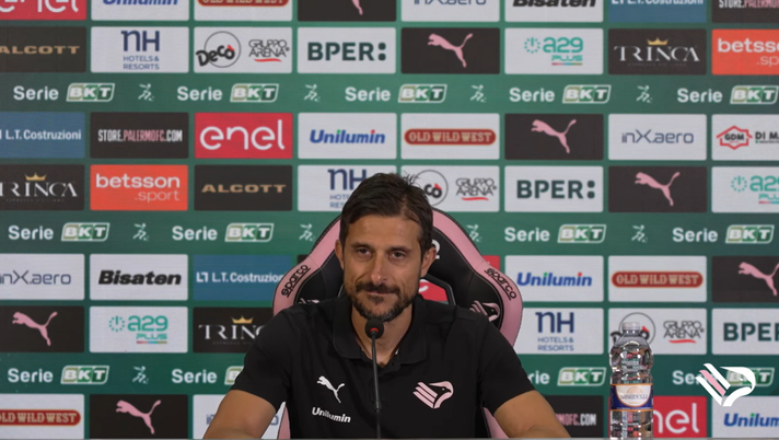 VIDEO Palermo-Reggiana, Dionisi alla vigilia: guarda la conferenza stampa integrale - immagine 1