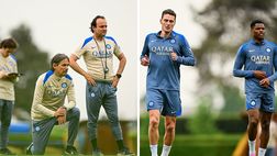 VIDEO / Inter, il primo allenamento con vista Barcellona: si rivede Pavard. LE IMMAGINI