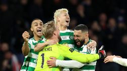 Old Firm e Coppa di Lega al Celtic, lacrime di delusione per i Rangers ai rigori