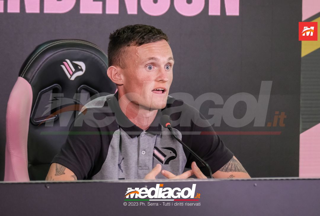 FOTO PALERMO, Liam Henderson presentato in conferenza stampa (GALLERY) - immagine 19