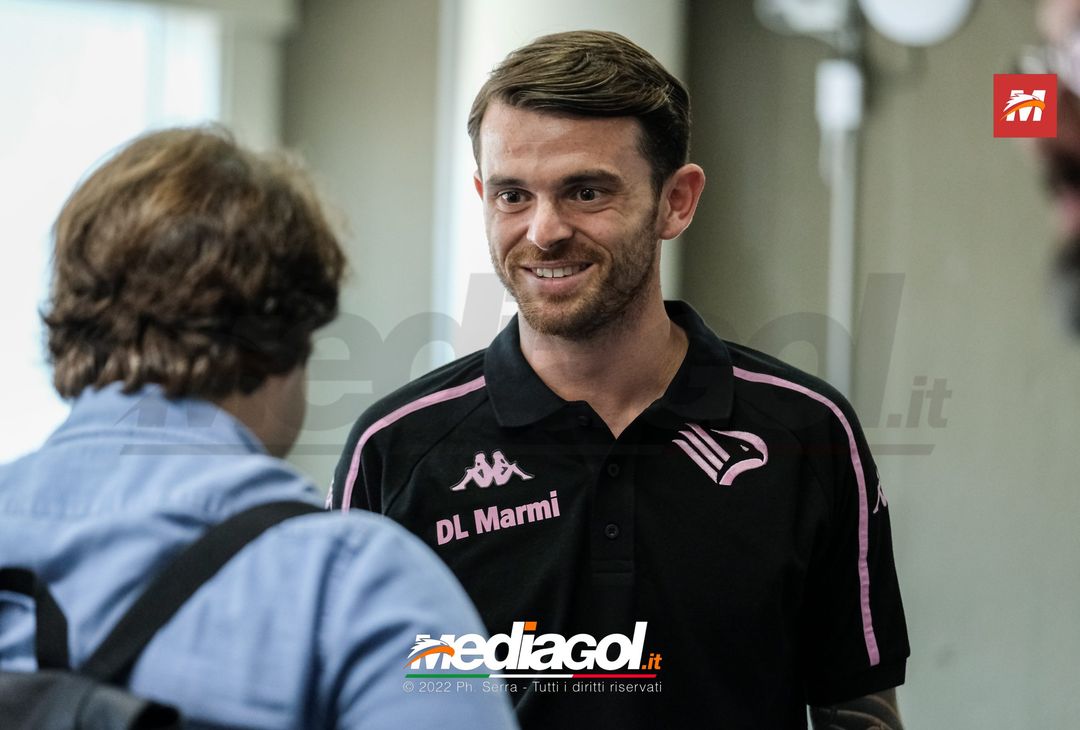 FOTO RITIRO PALERMO, Matteo Brunori in conferenza stampa (Gallery) - immagine 48