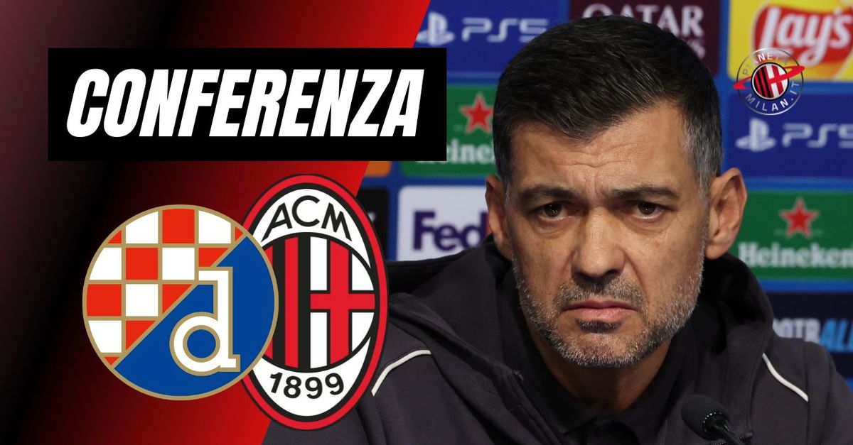 Dinamo Zagabria Milan, Conceicao: “Non basta neanche il miglior allenatore del mondo”