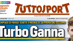 PRIMA PAGINA TUTTOSPORT OGGI: “Berrettini, 10 e lode! Un’Italia mai vista”