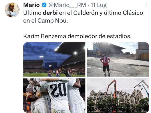 L’ultimo derby al Calderon e l’ultimo Clasico al Camp Nou: c’era sempre Benzema…- immagine 2