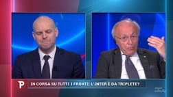 Pellegatti: “Triplete Inter? Intanto raggiunga il Milan, unica con un trofeo. Il caro decrepito…”