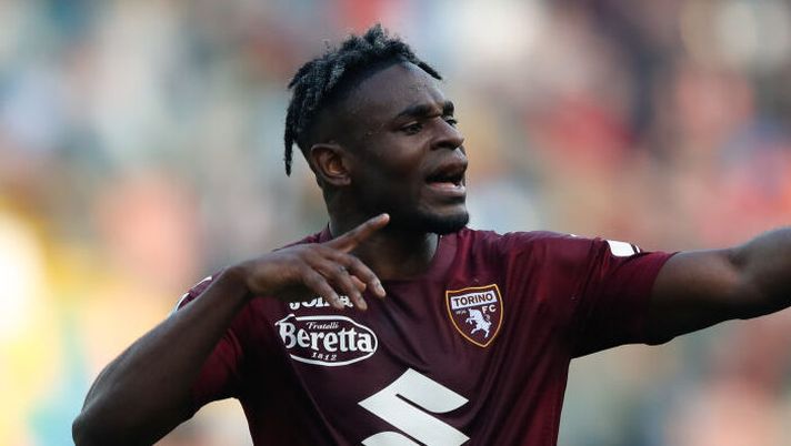 UDINE, ITALY - MARCH 16: Duvan Zapata of Torino during the Serie A TIM match between Udinese Calcio and Torino FC at Bluenergy Stadium on March 16, 2024 in Udine, Italy. (Photo by Timothy Rogers/Getty Images) Baroni su Zapata: “Professionista esemplare. Ha bisogno di giocare, lo metteremo dentro” - immagine 1