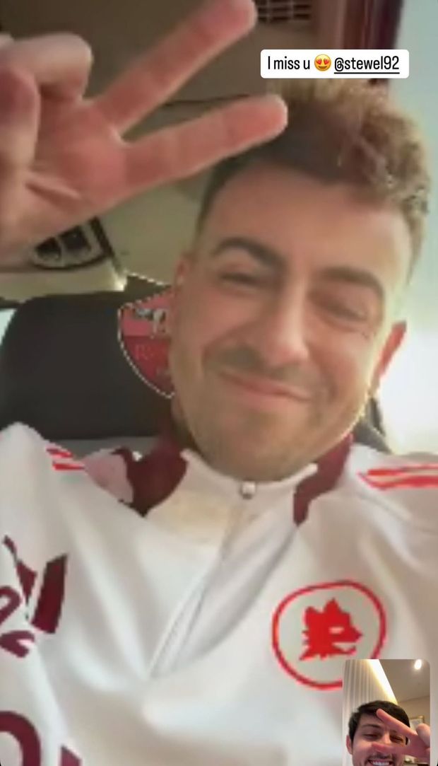 El Shaarawy-Azmoun in videochiamata. L’iraniano sui social: “Mi manchi” – FOTO- immagine 2