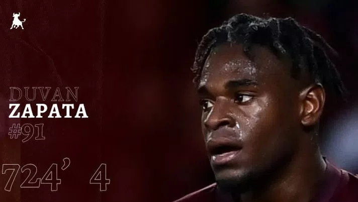 Toro in numeri, Zapata: primo tra i granata per tiri e passaggi chiave - immagine 1