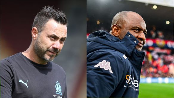 Roberto De Zerbi, Marsiglia; Patrick Vieira (Getty Images) Stéphane Dalmat in ESCLUSIVA: “Inter favorita sul Psg. Pallone d’oro? Lo vince…”- immagine 5