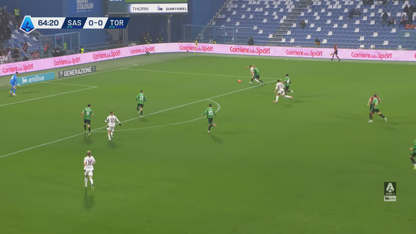 Sassuolo-Torino 0-1, l’analisi del gol: perfetta la finta di Simeone per il rigore- immagine 4